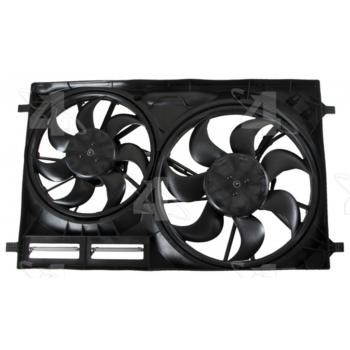 2019 Ford Transit-350 Dual Radiator and Condenser Fan Assembly Four Seasons 76394 image 1 of 4