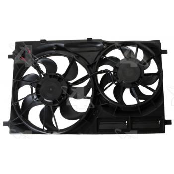 2019 Ford Transit-350 Dual Radiator and Condenser Fan Assembly Four Seasons 76394 image 2 of 4
