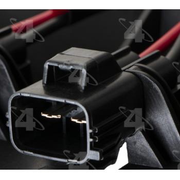 2019 Ford Transit-350 Dual Radiator and Condenser Fan Assembly Four Seasons 76394 image 3 of 4