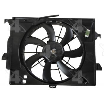 2015 Hyundai Veloster Engine Cooling Fan Assembly Four Seasons 76395 image 1 of 3