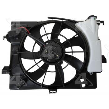 2015 Hyundai Veloster Engine Cooling Fan Assembly Four Seasons 76395 image 2 of 3