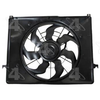 2009 Hyundai Sonata Engine Cooling Fan Assembly Four Seasons 76396 image 1 of 3