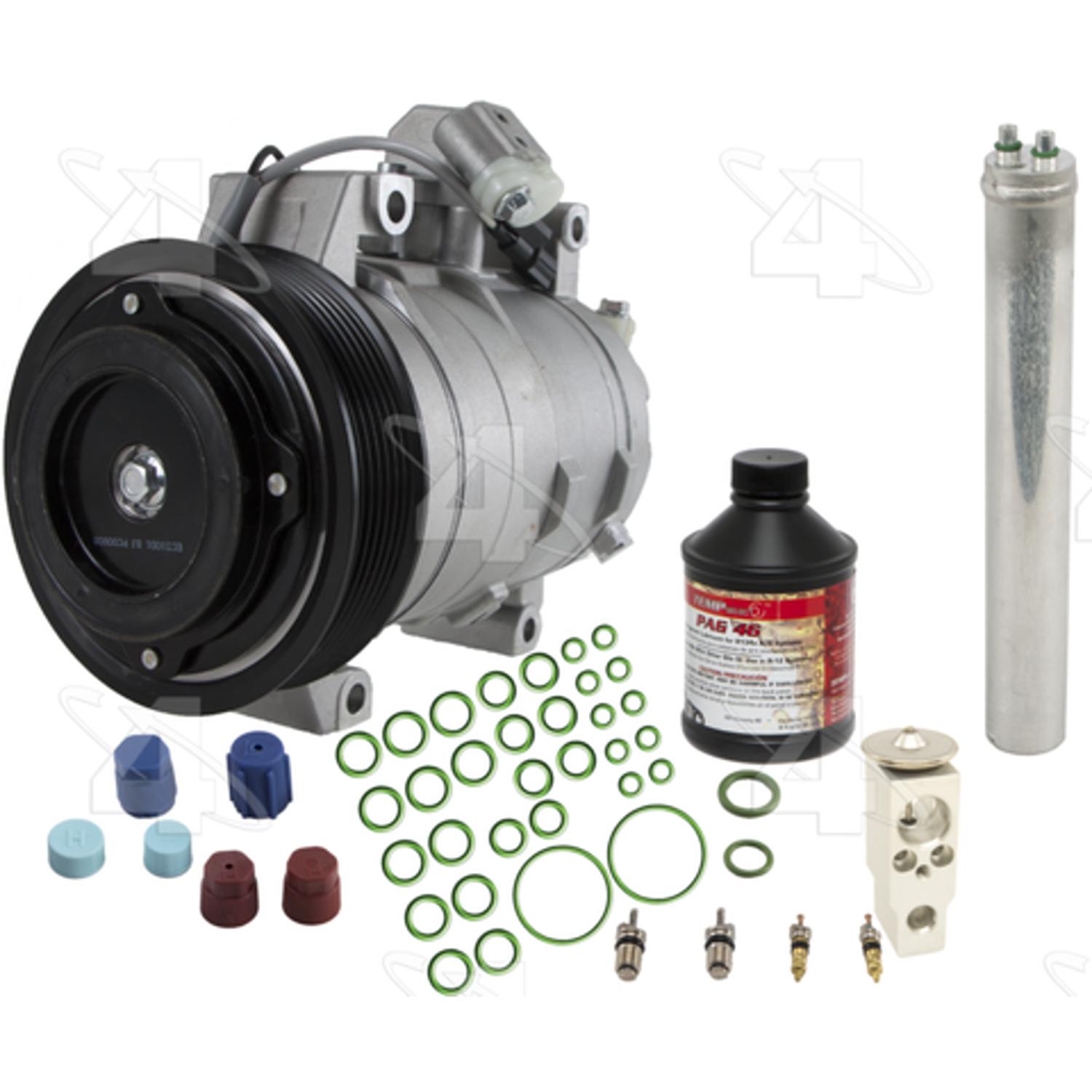 Four Seasons 8195NK - A/C Compressor and Component Kit Four Seasons 8195NK A/C Compressor and Component Kit product image 1 of 6