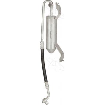 2005 Lincoln Aviator A/C Receiver Drier with Hose Assembly Four Seasons 83048 image 2 of 4