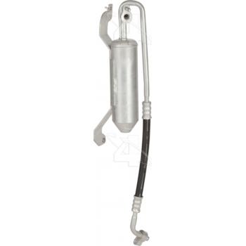 2005 Lincoln Aviator A/C Receiver Drier with Hose Assembly Four Seasons 83048 image 3 of 4