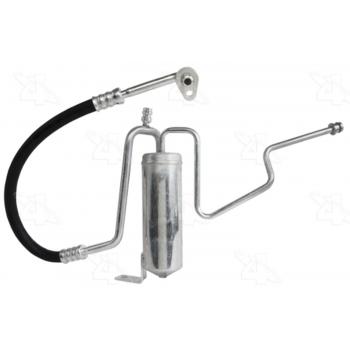 2004 Jeep Grand Cherokee A/C Receiver Drier with Hose Assembly Four Seasons 83110 image 1 of 4