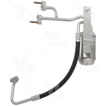 2003 Lincoln Navigator A/C Receiver Drier with Hose Assembly Four Seasons 83365 image 2 of 2