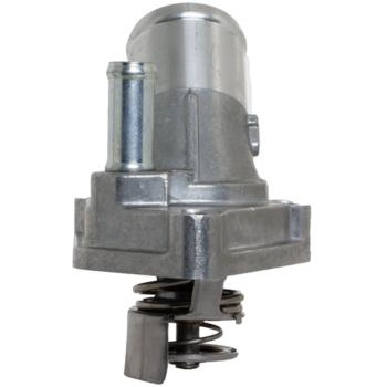 2014 Nissan Xterra Engine Coolant Thermostat / Water Outlet Assembly Four Seasons 85687 image 2 of 4