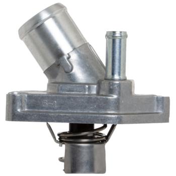 2014 Nissan Xterra Engine Coolant Thermostat / Water Outlet Assembly Four Seasons 85687 image 4 of 4