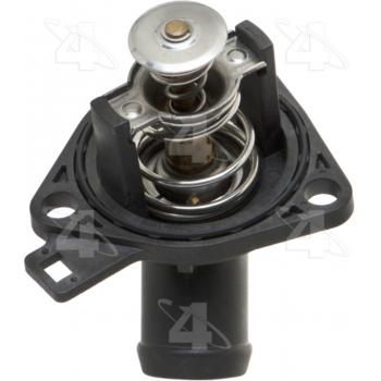 2006 Acura TSX Engine Coolant Thermostat / Water Outlet Assembly Four Seasons 85938 image 3 of 4