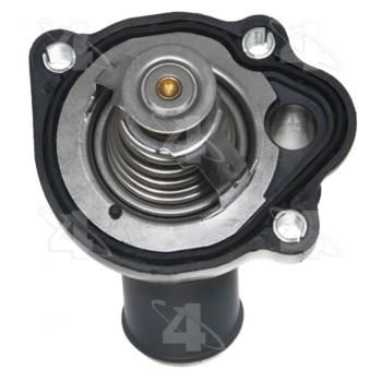 2011 Ford Fusion Engine Coolant Thermostat / Water Outlet Assembly Four Seasons 85980 image 3 of 4