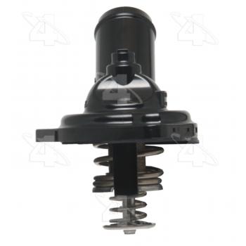 2015 Acura TLX Engine Coolant Thermostat / Water Outlet Assembly Four Seasons 85995 image 2 of 4
