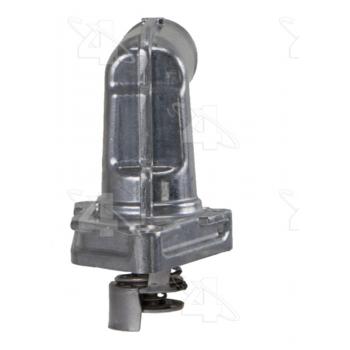 2013 Nissan Maxima Engine Coolant Thermostat / Water Outlet Assembly Four Seasons 86000 image 2 of 4