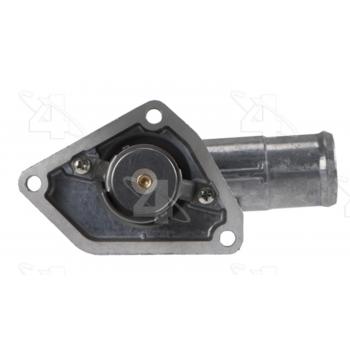 2013 Nissan Maxima Engine Coolant Thermostat / Water Outlet Assembly Four Seasons 86000 image 3 of 4