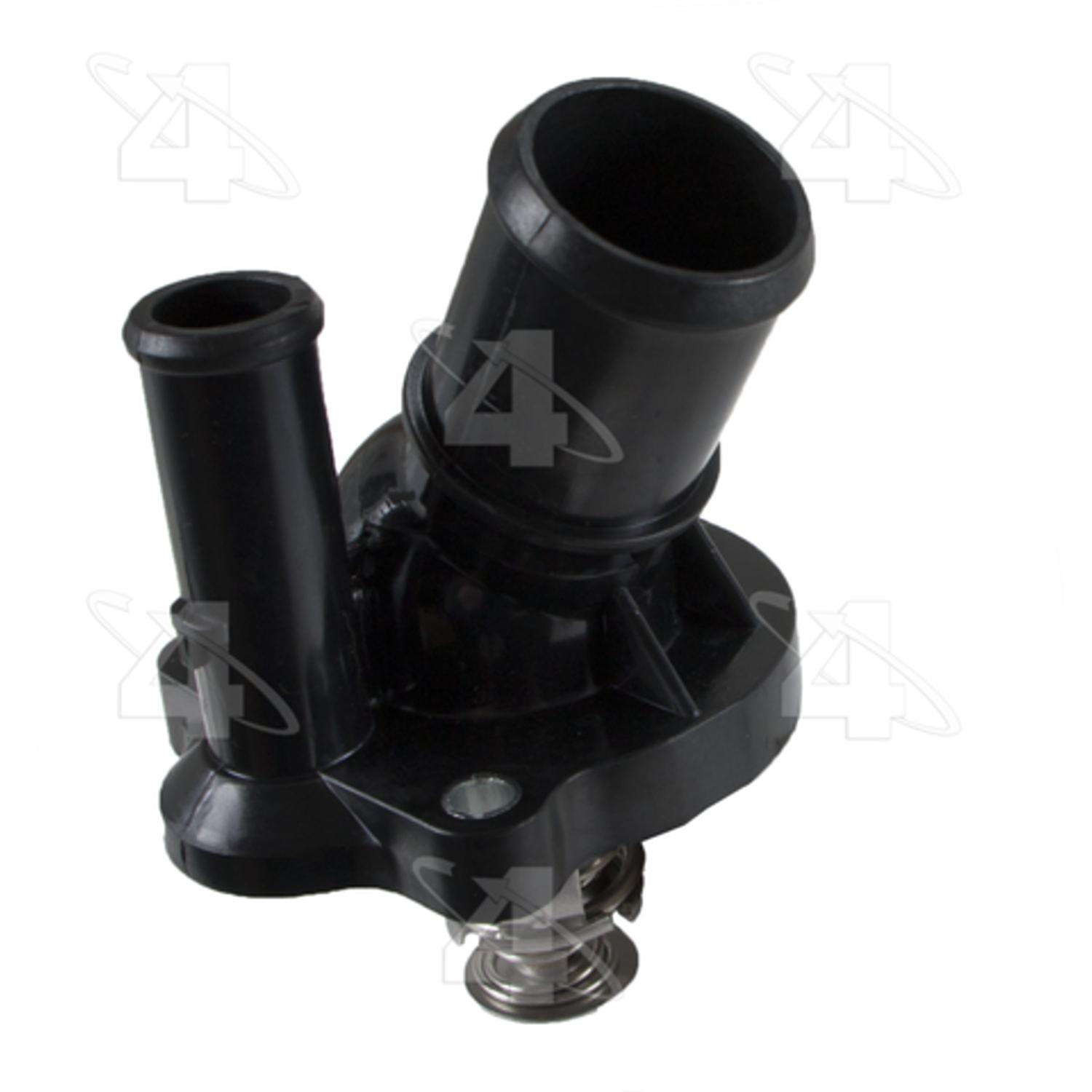 Four Seasons 86097 - Engine Coolant Water Outlet Four Seasons 86097 Engine Coolant Thermostat / Water Outlet Assembly product image 1 of 9