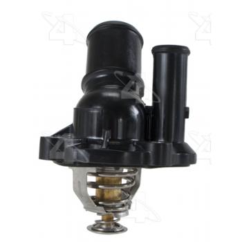 2005 Mercury Mariner Engine Coolant Thermostat / Water Outlet Assembly Four Seasons 86097 image 2 of 4