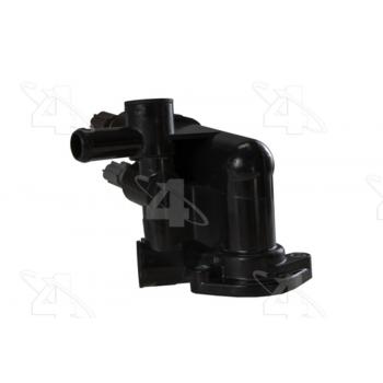 1999 Ford F-100 Ranger Engine Coolant Thermostat / Water Outlet Assembly Four Seasons 86111 image 3 of 4