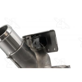 2014 Cadillac ATS Engine Coolant Thermostat / Water Outlet Assembly Four Seasons 86127 image 4 of 4