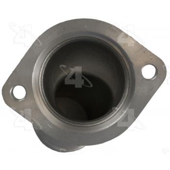2009 Buick Lucerne Engine Coolant Thermostat / Water Outlet Assembly Four Seasons 86133 image 3 of 4