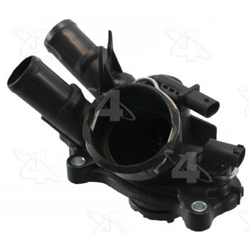 2012 Mercedes-Benz C250 Engine Coolant Thermostat / Water Outlet Assembly Four Seasons 86144 image 1 of 4