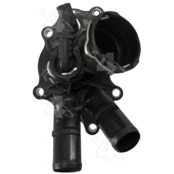 2012 Mercedes-Benz C250 Engine Coolant Thermostat / Water Outlet Assembly Four Seasons 86144 image 2 of 4