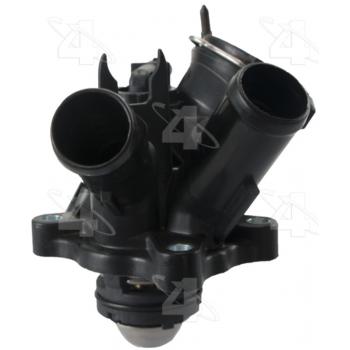 2012 Mercedes-Benz C250 Engine Coolant Thermostat / Water Outlet Assembly Four Seasons 86144 image 3 of 4