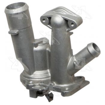 2013 Ford Fusion Engine Coolant Thermostat / Water Outlet Assembly Four Seasons 86184 image 1 of 4