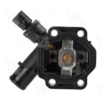 2013 Volvo S60 Engine Coolant Thermostat / Water Outlet Assembly Four Seasons 86193 image 4 of 4