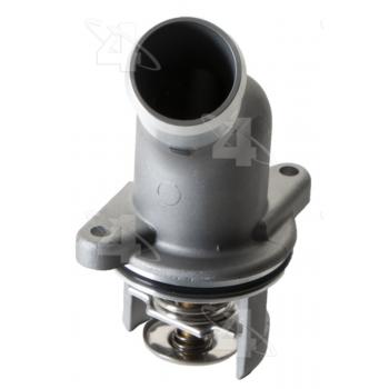 2005 Audi A4 Quattro Engine Coolant Thermostat / Water Outlet Assembly
