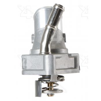 2014 Nissan GT-R Engine Coolant Thermostat / Water Outlet Assembly Four Seasons 86213 image 2 of 4