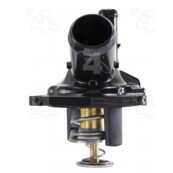 2018 Acura MDX Engine Coolant Thermostat / Water Outlet Assembly Four Seasons 86233 image 4 of 4