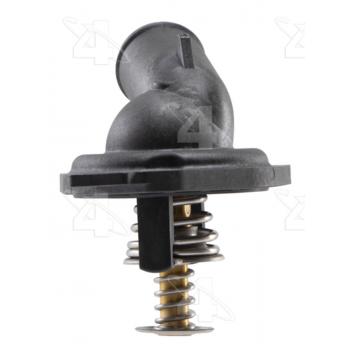 2009 Acura RDX Engine Coolant Thermostat / Water Outlet Assembly Four Seasons 86244 image 2 of 4