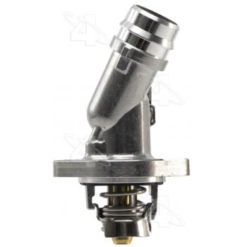 2021 Kia Forte5 Engine Coolant Thermostat / Water Outlet Assembly Four Seasons 86255 image 2 of 4