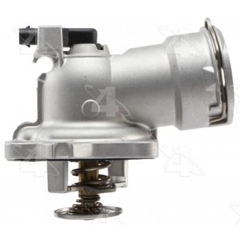 2011 Mercedes-Benz ML350 Engine Coolant Thermostat / Water Outlet Assembly Four Seasons 86256 image 4 of 4