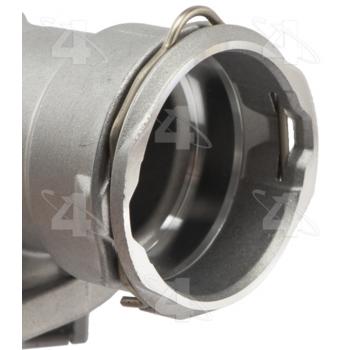 2012 Mercedes-Benz ML350 Engine Coolant Thermostat / Water Outlet Assembly Four Seasons 86257 image 2 of 4