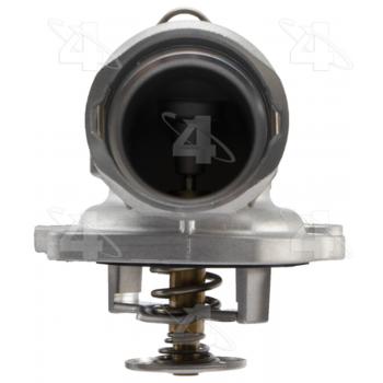 2012 Mercedes-Benz ML350 Engine Coolant Thermostat / Water Outlet Assembly Four Seasons 86257 image 3 of 4