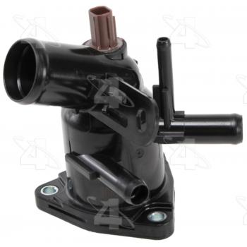 2020 Toyota Tacoma Engine Coolant Thermostat / Water Outlet Assembly Four Seasons 86284 image 1 of 4