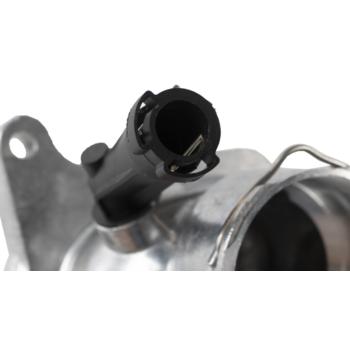 2012 Mercedes-Benz C63 AMG Engine Coolant Thermostat / Water Outlet Assembly Four Seasons 86330 image 3 of 4