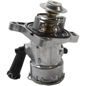 2012 Mercedes-Benz C63 AMG Engine Coolant Thermostat / Water Outlet Assembly Four Seasons 86330 image 4 of 4