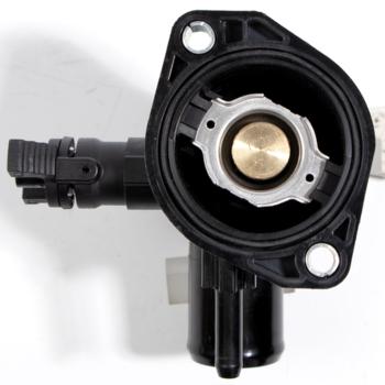 2014 Toyota Prius C Engine Coolant Thermostat / Water Outlet Assembly Four Seasons 86344 image 4 of 4
