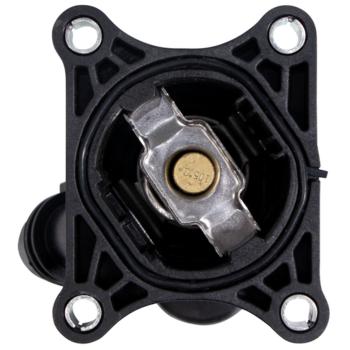 2015 Volvo S60 Engine Coolant Thermostat / Water Outlet Assembly Four Seasons 86351 image 4 of 4