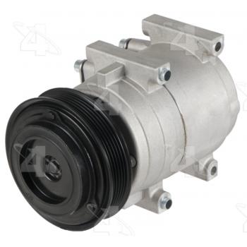 2011 Ford Fiesta A/C Compressor and Component Kit Four Seasons 8640NK image 2 of 4