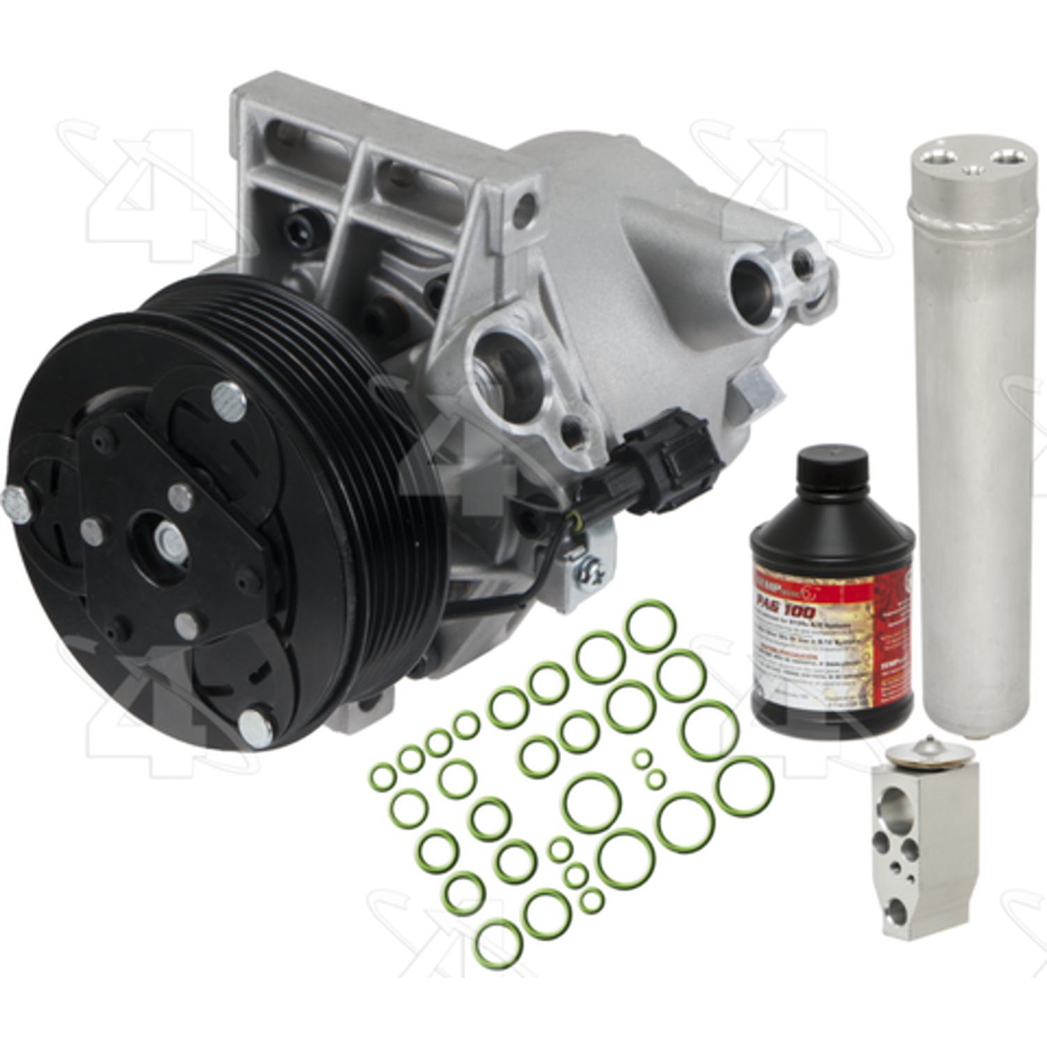 Four Seasons 8702NK - A/C Compressor and Component Kit Four Seasons 8702NK A/C Compressor and Component Kit product image 1 of 5
