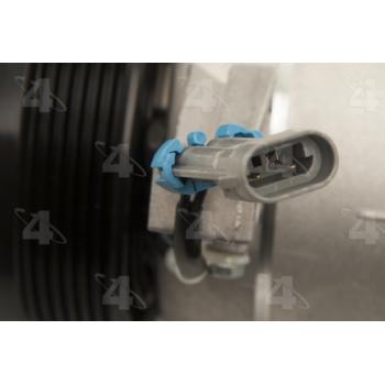 1994 Cadillac DeVille A/C Compressor Four Seasons 88956 image 3 of 4