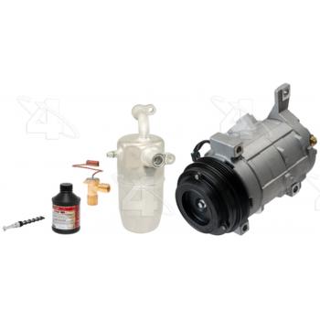 2002 Cadillac Escalade EXT A/C Compressor and Component Kit Front and Rear Four Seasons 9129NK image 1 of 4