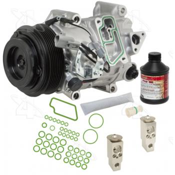 2016 Toyota Sienna A/C Compressor and Component Kit Front and Rear Four Seasons 9225NK image 1 of 4
