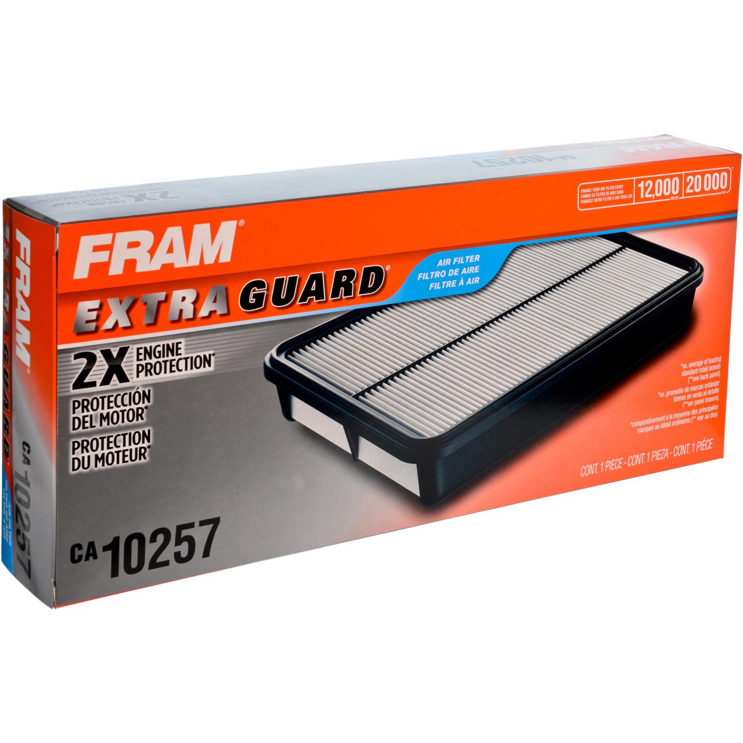 Fram CA10257 - Air Filter Fram CA10257 Air Filter product image 2 of 5