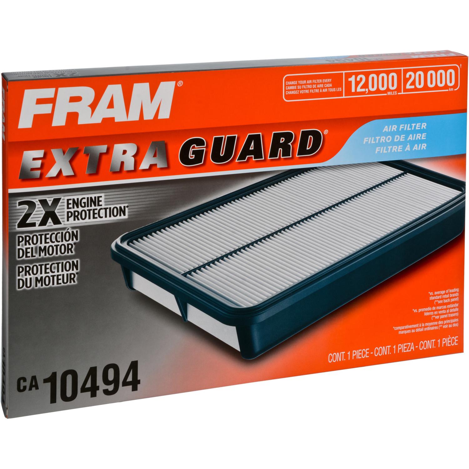 Fram CA10494 - Air Filter Fram CA10494 Air Filter product image 2 of 4