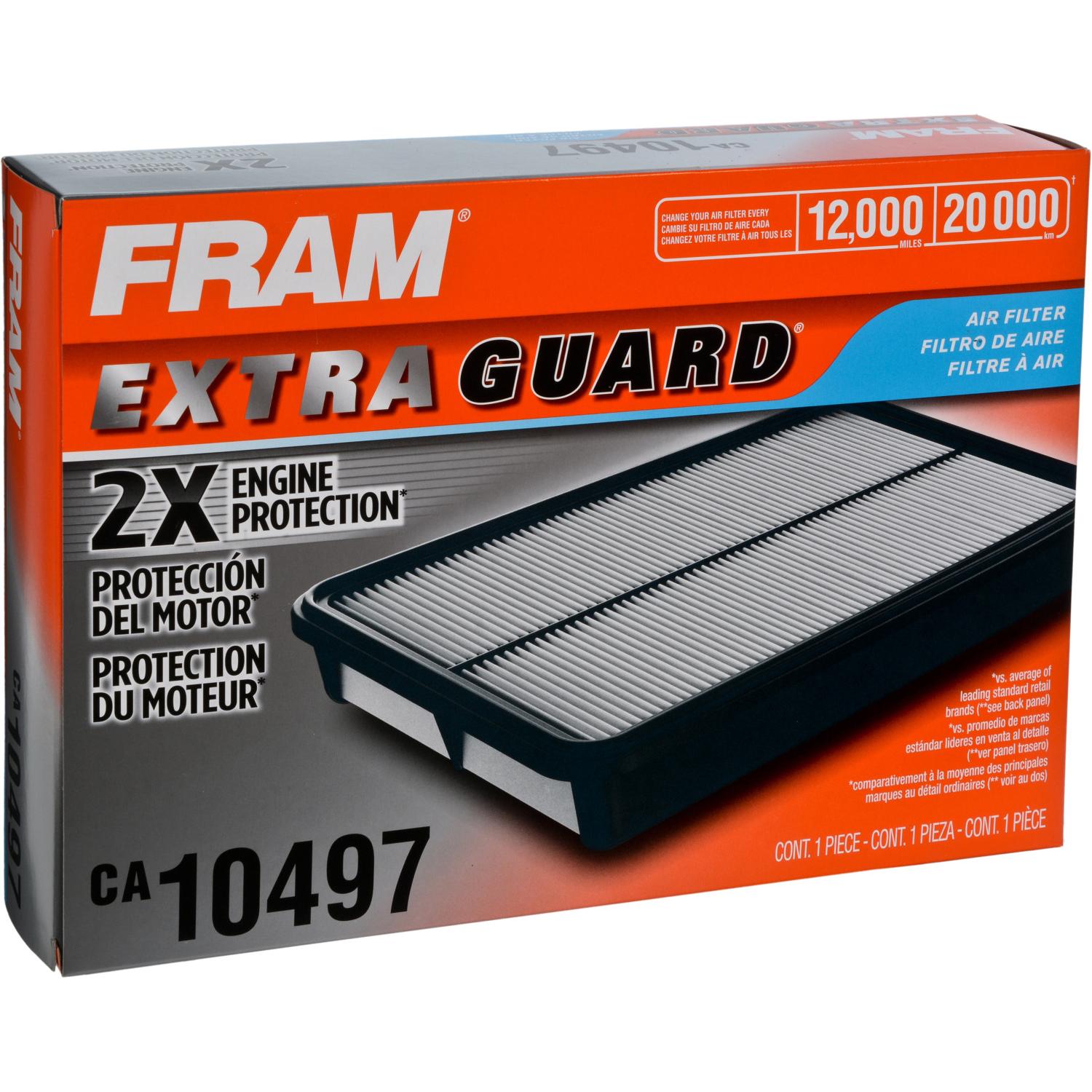 Fram CA10497 - Air Filter Fram CA10497 Air Filter product image 2 of 4