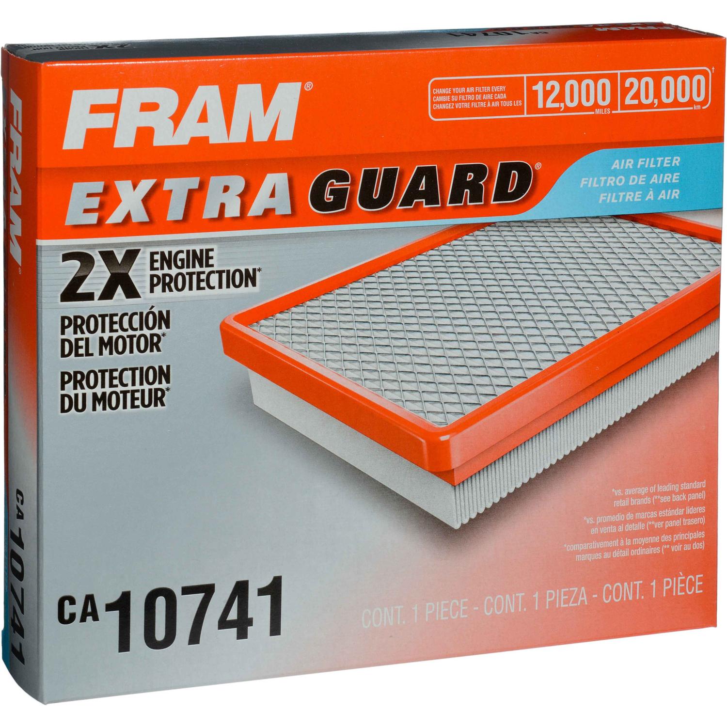 Fram CA10741 Air Filter product image 2 of 7